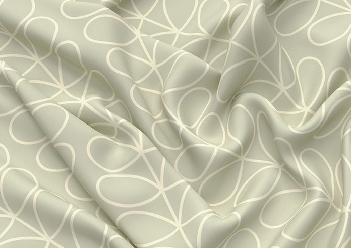 Orla Kiely Linear Stem, Pebble - Twist&Fit Roman Blind - Image 4